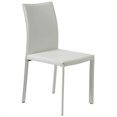 thumbnail image 1 of Eurostyle Molly  Dining Chair in White Leather, 1 of 3