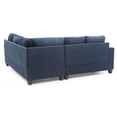 thumbnail image 6 of Glory Furniture Sandridge Microsuede Sectional in Navy Blue, 6 of 6