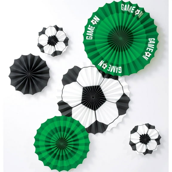 Amscan Soccer Fan Hanging Decoration Kit (1Kit)