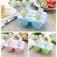 thumbnail image 6 of Lloopyting Cookie Cutters Silicone Kitchen Utensils Set Silicone Ice Cream Mold Ice Lolly Molds Ice With Sticks Tray Ice Froze Pink, 6 of 8