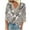 Gray Plus Size Blouse for Women_y, variant on Loose Fit Lace V Neck Flower Pattern 3/4 Sleeve Tunic Tops Spring Tops Fall Trendy Shirts Blouses for Women Dressy Casual Business Elegant Work Tops T-Shirts Navy XXL