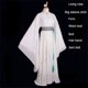 thumbnail image 5 of Disfraz de Cosplay de Anime Tian Guan Ci Fu Xie Lian, sombrero de bambú elegante Hanfu, peluca, uniforme blanco, disfraz de Halloween, conjunto completo de Comic Con, 5 of 5