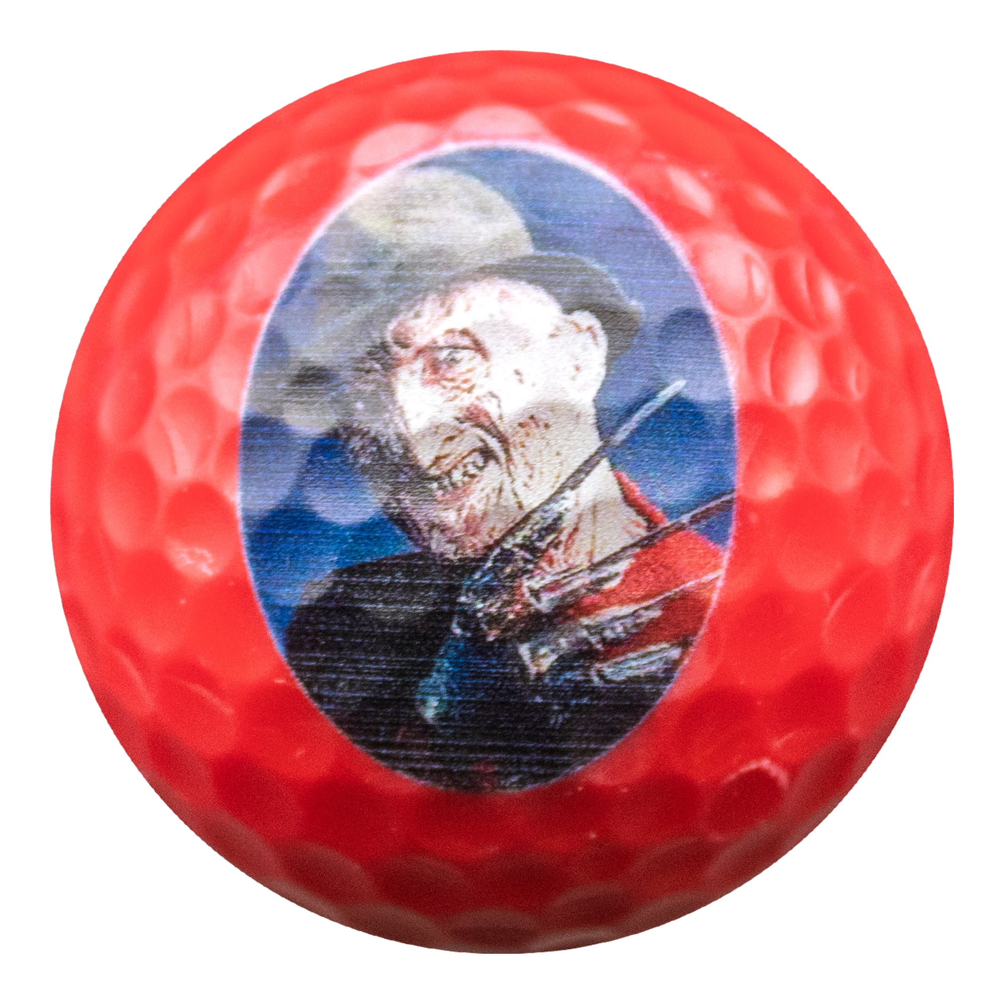 Halloween Horror Golf Balls – 12-Pack with Classic Movie Monster Designs by GBM GOLF