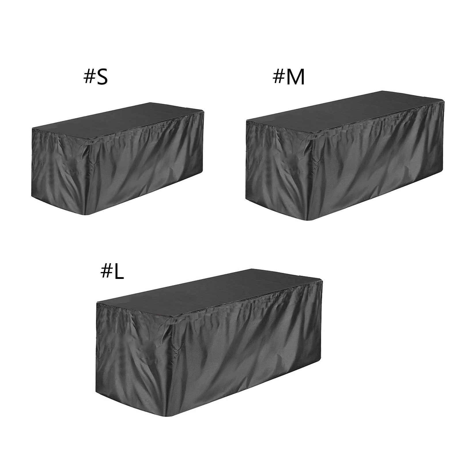 Outdoor Patio Garden Covers Furniture Waterproofed Covers Large Deck Boxes Covers for Outdoor Storage and Garden