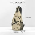 thumbnail image 3 of ZICANCN Crossbody Sling Bag for Men Women - Vintage Old Fashioned Casual Shoulder Backpacks for Travel Sport Climbing Runners Daypack, 3 of 9