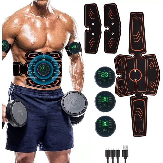 HAHADAXA ABS Stimulator Ab Workout Equipment, Ab Machine with Extension Belt