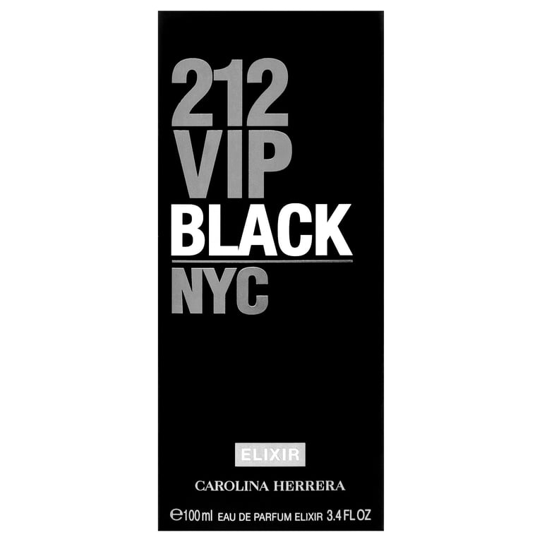Carolina Herrera, Men's 212 Vip Black Elixir, 3.4 oz EDP Spray
