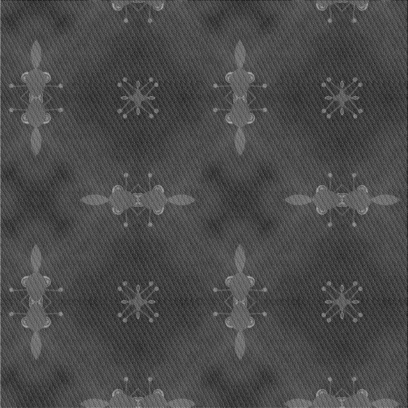 Ahgly Company Machine Washable Indoor Square Transitional Ash Gray Area Rugs, 5' Square