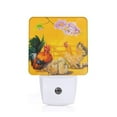 thumbnail image 1 of Fotbe The Chicken Family Pattern Plug-in LED Backlit Night Light with Motion Sensor & Dusk to Dawn Sensor Energy Efficient Night Light, Bedroom Night Light-US, 1 of 7
