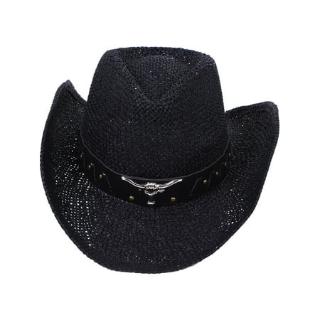 Women's Country Cowboy Hat with Bull Stud Band