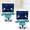 2 PCS, variant on Minbitt Sitting Stuffed Animal Figure Toys, Soft & Collectable Minbitt Plushies Dolls, Surprise Gifts for Christmas Birthday, Kawaii Screen Face, Perfect for Room Decor