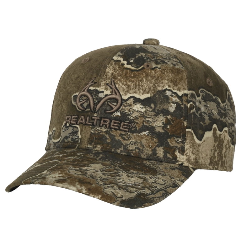 最安値 yaku Manta Cap - Camo Realtree Excape Camo Hunting Hat, Structured, Cotton Men's Cap w