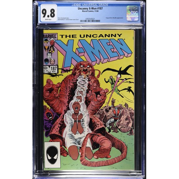 Uncanny X-Men #187 - CGC 9.8 Comic Book