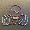 thumbnail image 2 of Handmadetneonsign Ice Cream Does Gym Neon Sign, Funny Ice Cream Wall Art Decor, Ice Cream Store Wall Decor, 2 of 5
