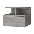 thumbnail image 4 of Gray Wood Construction - Easy - to - Use Nightstand - Bedroom Function - Store Items in Style, 4 of 4