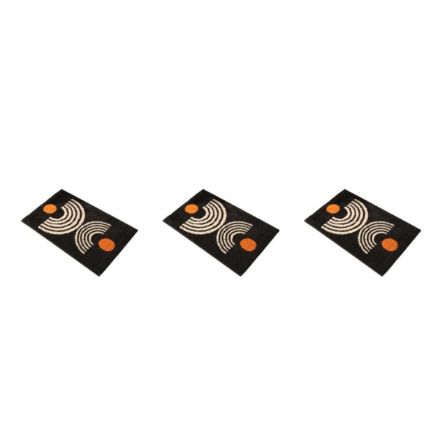 Moyic Alfombra de baño lavable a máquina, fácil limpieza, sin derramamiento, parte inferior antideslizante, absorbente, alfombrilla segura Type1 NO1