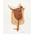 thumbnail image 2 of Miller, Randolph F. 20x24 Black Modern Framed Museum Art Print Titled - Side Saddle 1938, 2 of 4