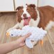 thumbnail image 5 of Juguete de comida tibetana para perros con chirriador | Juguete de dentición tricolor para cachorros | Compartimento oculto para golosinas | Material de terciopelo de maíz | Juguete para masticar p, 5 of 5