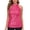 Hot Pink*, variant on RUTAYY Women's Vest Sequins Sleeveless Halter Tops Soft Comfortable Casual Party Wear Chic Holiday Tank Tops
