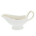 thumbnail image 1 of HLONK Western Tableware Home Ceramic Gravy Boat Saucier Sauce Jug Seasoning Container, 1 of 7