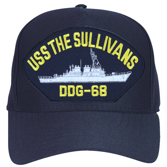 USS The Sullivans DDG-68 Ship Cap