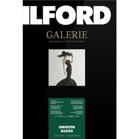 Ilford GALERIE Prestige Smooth Glossy Paper 4x6 100 Sheets 310gsm