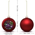 thumbnail image 2 of Bolas de Navidad Invasor Zim Adornos colgantes de Navidad Adornos para árbol de Navidad, 2 of 4