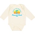 thumbnail image 3 of Inktastic Summer Enjoy the Sunshine Pensacola Beach Florida in Blue Boys or Girls Long Sleeve Baby Bodysuit, 3 of 5
