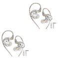 thumbnail image 4 of VONKY ZX3 Écouteurs Filaires Portables 109dB Intra-Auriculaires pour Intérieur Extérieur Appel Vocal Exercice Marche Course Type 3 avec Micro 2Ensemble, 4 of 6