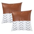 thumbnail image 1 of Lojalitet Juego de 4 fundas de almohada decorativas modernas, abstractas, bohemias, geométricas minimalistas, 1 of 5