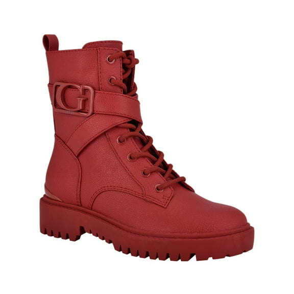 Guess Womens Orana Lace Up Platform Combat & Lace-up Boots