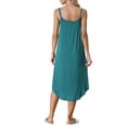 thumbnail image 3 of INSPIRE CHIC Women's Lounge Pajama Dress Sleepwear Nightdress Spaghetti Strap Cami Nightgowns XS Peacoke Green, 3 of 6