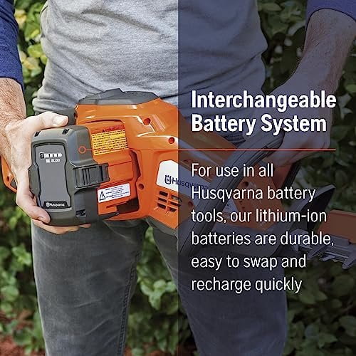 Husqvarna Hedge Master 320iHD60 Battery Hedge Trimmer - 24 In, 40V, Brushless, 4Ah Battery