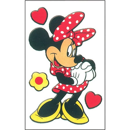 Disney Puffy Fuzzy Stickers, Minnie Mouse