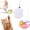 Pink, variant on ZMKIAG Cat Interactive Toy, 2-in-1 Tumbler Toy with Teaser Wand & Moving Ball, Durable Cats Touching Automatic Moving Toy, Multi- Interactive Gift for Adult & Kitten Cats