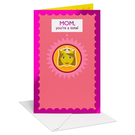 American Greetings Mother's Day Card for Mom (Emoji Queen)