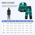 thumbnail image 4 of Hirioo Northern Lights for Men's Pajama Sets 2 Piece Pjs Men's Long-Sleeved Pajama Set Button Down Sleepwear,S-XXL-XX-Large, 4 of 7