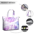 thumbnail image 2 of 22 Inch Oversized Travel Bag Lightweight Canvas Weekender Duffel with Multi Pockets, Animal Print, 2 of 5