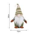 thumbnail image 6 of Happy Date Gnome Decoration Christmas Swedish Handmade Presents Scandinavian Plush Santa Tomte Winter Table Ornament, 6 of 8