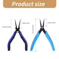 thumbnail image 5 of 2 Pack Professional Jewelry Pliers Carbon Steel Texture Pliers Flat Nose Pliers Jewelry Making Pliers Chain Nose Pliers, 5 of 14