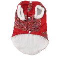 thumbnail image 1 of Ropa De Perros, Traje De Sabor De Felpa Suave Y Cómoda Diseño Exquisito Patrón De Combinación De Color Tradicional Tradicional Para Gatos Pequeños O Medianos Perros Teddy, 1 of 7