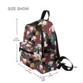 thumbnail image 3 of FORMRS Kids School Backpack with Front Zippered Pocket 12" Student Travel Daypack, Black Lucky Cat, 3 of 6