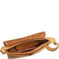 thumbnail image 2 of Le Donne Leather 2116-BL T-Z Flap Messenger - 2116-BL, 2 of 2
