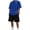 Blue, variant on Letdown Mens Short Sleeve T Shirt and Shorts Set Casual Two Piece Outfit Lightweight Breathable Summer Lounge Athletic Wear (Beige,L)