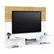 thumbnail image 1 of Moru Mueble para TV DÚO Blanco, Panel Flotante con Repisas, Centro de Entretenimiento, Mueble para Sala, Mueble Organizador, 1 of 8