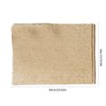 thumbnail image 3 of AuroraX Non-Slip Backing Bath Rug Mat Chenille Khaki Soft Plush Bathroom Rug Modern Absorbent 15x23 Inch, 3 of 7