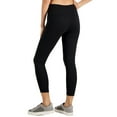 thumbnail image 3 of ID Ideology Womens Essentials Sweat Set 7/8 Length Leggings Black Charcoal L, 3 of 4