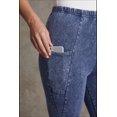 thumbnail image 3 of Woman Within Ankle-Length Pull-On Stretch Knit Cotton Spandex Leggings, 3 of 6