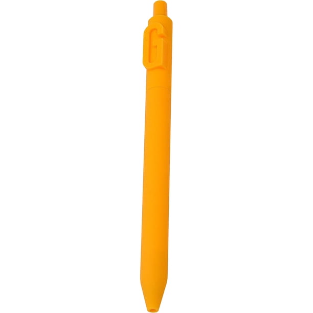 Bolígrafo de la Carta Del Estudiante Del Cepillo Negro, Cepillo Negro de Gran Capacidad Negro de 0,5