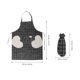 thumbnail image 2 of unbranded 1Jgo Delantal De Chef Con Impermeables Y Bolsillo Práctico Para Cocina, 2 of 6